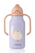 Liewood butelka na wodę dziecięca Kimmie Water Bottle 250 ml fioletowa LW19618