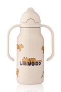 Liewood butelka na wodę dziecięca Kimmie Water Bottle 250 ml beżowa LW19618