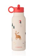 Liewood butelka na wodę dziecięca Falk Water Bottle 350 ml beżowa LW19617