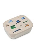 Liewood lunchbox dziecięcy Arthur Printed Lunchbox beżowy LW14982