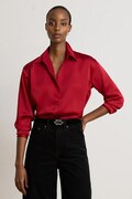 Lauren Ralph Lauren koszula damska czerwona gładka 200B27610