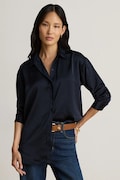 Lauren Ralph Lauren koszula damska granatowa gładka 200B27610
