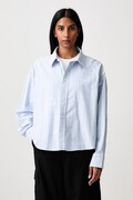 Carhartt WIP Kanan Shirt koszula bawełniana damska niebieska w paski I037120