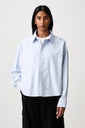 Carhartt WIP Kanan Shirt koszula bawełniana damska niebieska w paski I037120