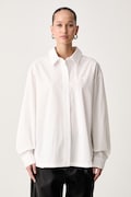 adidas Originals koszula damska bawełniana biała logo KR7079