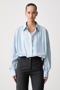 United Colors of Benetton koszula damska bawełniana niebieska w paski 592BDQ0FD