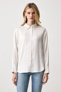 Guess koszula damska z wiskozy CAROLYN beżowa monogram W6BH46 W4236
