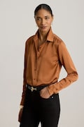 Lauren Ralph Lauren košeľa dámska oranžová 200P13808