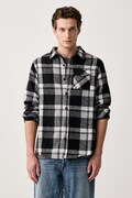 Hurley koszula męska czarna w kratkę MVSEU00010