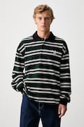 Carhartt WIP Devitt Rugby Shirt longsleeve męski bawełniany zielony I037117