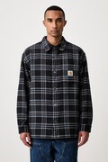 Carhartt WIP Baird Shirt Jac kurtka koszulowa bawełniana męska czarna I037142