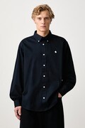 Carhartt WIP OG Madison Shirt cotton Men's navy plain I037146