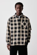 Carhartt WIP Dayne Shirt koszula bawełniana męska granatowa w kratkę I037122