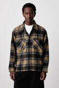 Carhartt WIP Parson Shirt koszula męska z dodatkiem wełny szara w kratkę I037051