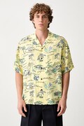 Wacko Maria koszula żółta 25SS-WMS-HI02