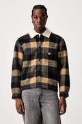 Tommy Jeans kurtka koszulowa męska czarna DM0DM23523
