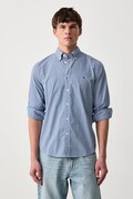 Tommy Hilfiger koszula męska bawełniana niebieska w kratkę MW0MW44569