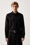 Armani Exchange риза мъжка от памук черна XM003251 AF27110
