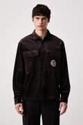 Armani Exchange koszula męska sztruksowa czarna XM003245 AF27114