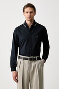 Armani Exchange koszula męska bawełniana granatowa gładka XM003519 AF24533