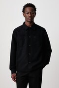 Fred Perry koszula męska bawełniana czarna gładka M1723