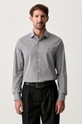 Tommy Hilfiger koszula męska z bawełną czarna w kratkę MW0MW42931