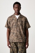 Carhartt WIP S/S Travon cămașă cu bumbac pentru bărbați multicoloră simplă I036808