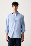 Polo Ralph Lauren férfi ing pamuttal kék sima 710B22592