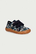 Froddo παντόφλες Παιδικές BAREFOOT CANVAS σκούρες μπλε G1700440