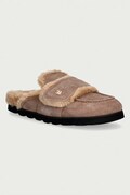 Steve Madden klapki damskie zamszowe Bomb-SM beżowe 11005767