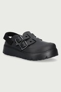 Crocs klapki na platformie damskie Loaferette Clog czarne 214105