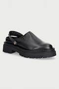 Steve Madden klapki damskie skórzane Karina czarne 11005923