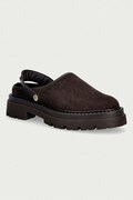 Steve Madden klapki damskie zamszowe Karina brązowe 11005923