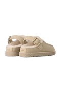 UGG klapki damskie zamszowe W Goldenstar Evelina Clog beżowe 1180251.SNDC