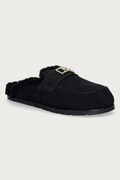 Armani Exchange papuče za žene od brušene kože crne XW003096 AF27450 MZ715