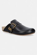 MICHAEL Michael Kors natikači ženski usnjeni Greer Mule črni 40T6GRFP1L.001