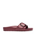 Birkenstock papuci pentru femei Madrid Big Buckle EVA burgundy 1033116