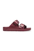 Birkenstock klapki basenowe damskie Arizona Big Buckle EVA bordowe 1033115
