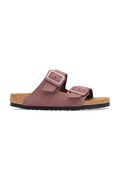 Birkenstock Arizona Suede Cushion Buckle natikače za žene od brušene kože roze 1033103