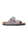 Birkenstock šľapky dámske kožené Arizona Big Buckle Natural Leather Patent fialové 1032919