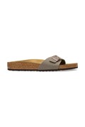 Birkenstock šľapky dámske Madrid Birkibuc sivé 1013908