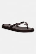 Tory Burch japonki damskie Kira Padded Flip Flop brązowe 162307.201