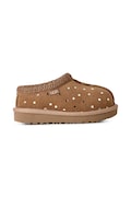 UGG παντόφλες παιδικές σουέτ TASMAN ISHINY DOTS καφέ 1182791T