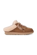 UGG boty dětské semišové LOWMEL MULE hnědé 1180201K