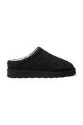Polo Ralph Lauren papuče za muškarce od brušene kože Reade Clog crne 843P18863001