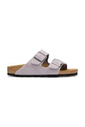 Birkenstock σαγιονάρες Ανδρικές σουέτ Arizona Suede Leather μωβ 1032723