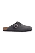Birkenstock σαγιονάρες mules Ανδρικές σουέτ Boston Mixed Leather γκρί 1032471