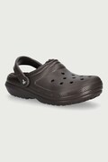 Crocs kapcie Classic Lined Clog brązowe 203591