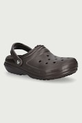 Crocs kapcie Classic Lined Clog brązowe 203591