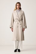 MM by Max Mara палто дамско с вискоза MMLESPOSTO бежово 2626906037600